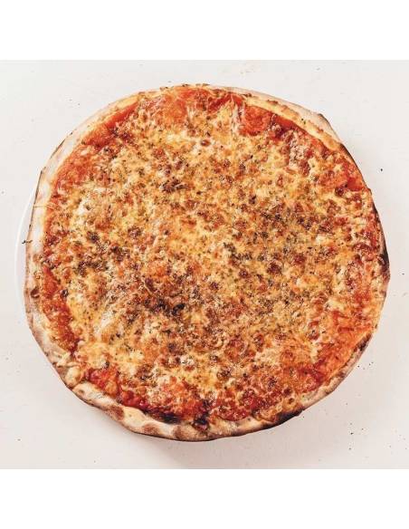 Pizza masa fina Margarita pizzeria la mina donostia san sebastian