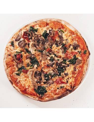 Pizza Vegetal Restaurant Pizzeria La Mina Servicio domicilio 943427240