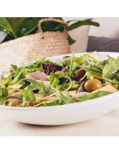 ENSALADA NICOISE PIZZERIA LA MINA DONOSTIA SAN SEBASTIAN