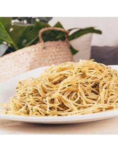 spagetti  Aglio e Olio pizzeria la mina donostia san sebastian