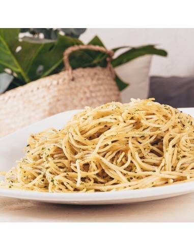 spagetti  Aglio e Olio pizzeria la mina donostia san sebastian