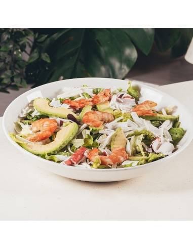 Ensalada tropicana Pizzeria La Mina, servicio a domicilio 943427240