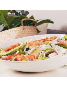 ensalada tropicana pizzeria la mina donostia san sebastian