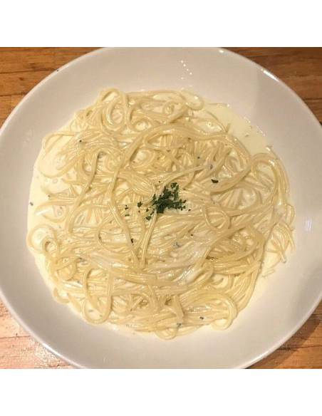 Pizzas La Mina Donostia, Spaguetti Crema, servicio domicilio 943427240
