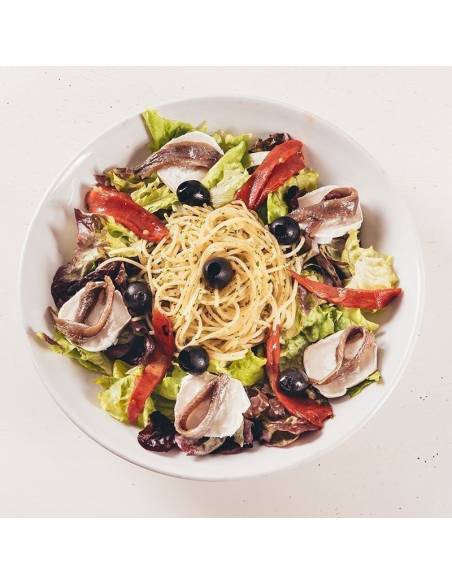 Roman Salad in San Sebastián | Pizzería La Mina – Delivery