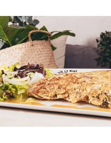 Omelette à la Morue à Saint-Sébastien | Pizzería La Mina – Recette mai