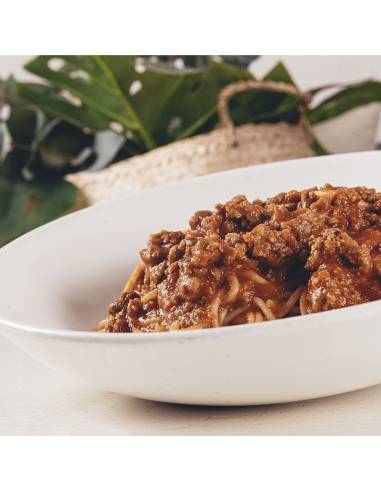 Spaguetti Boloñesa Donostian | Pizzería La Mina - Italiar pasta etxera