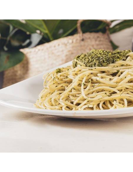 Spaghetti al Pesto in San Sebastián | Pizzería La Mina – Italian Pasta