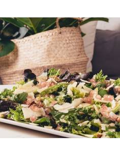 ensalada detox pizzeria la mina donostia san sebastian