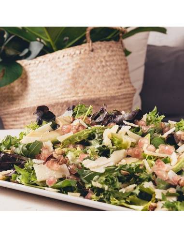 ensalada detox pizzeria la mina donostia san sebastian