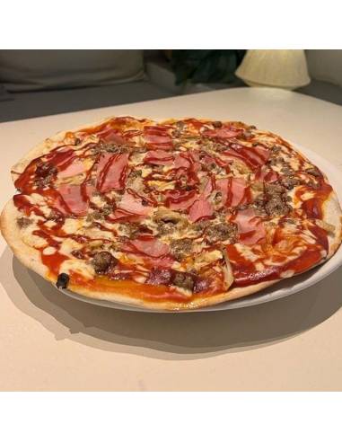 pizza barbacoa pizzeria la mina donostia san sebastian