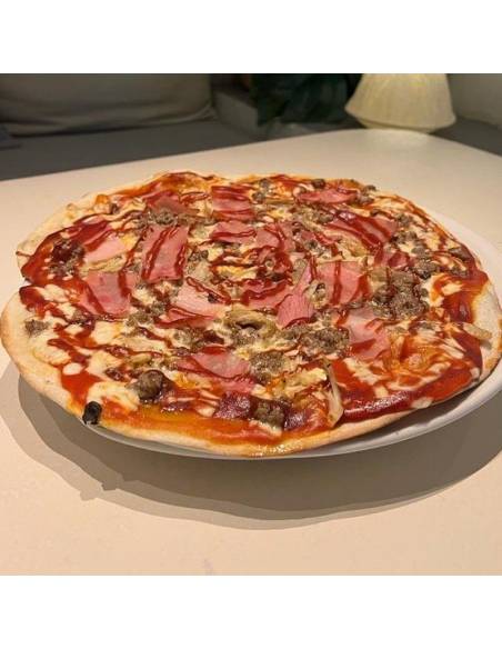 pizza barbacoa pizzeria la mina donostia san sebastian