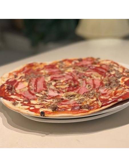 pizza barbacoa pizzeria la mina donostia san sebastian