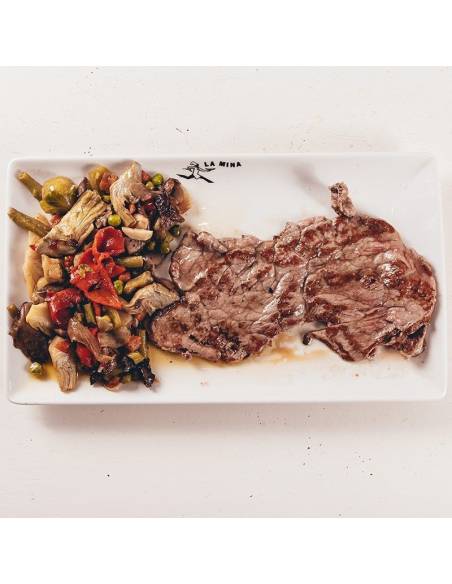 Steak de Bœuf à Saint-Sébastien | Pizzería La Mina – Viande 943427240