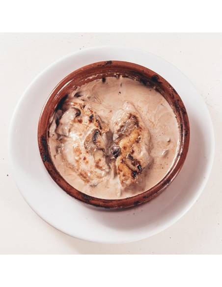 Chicken in Port Wine Sauce in San Sebastián|Pizzería La Mina –Gourmet