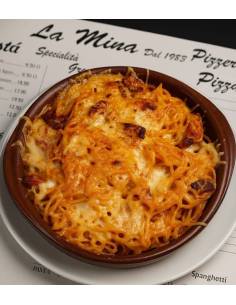 San Sebastian Pizzas La Mina Spaguetti Carbonara, domicilio 943427240