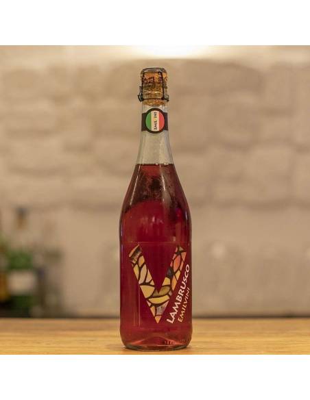 vino lambrusco pizzeria la mina donostia san sebastian